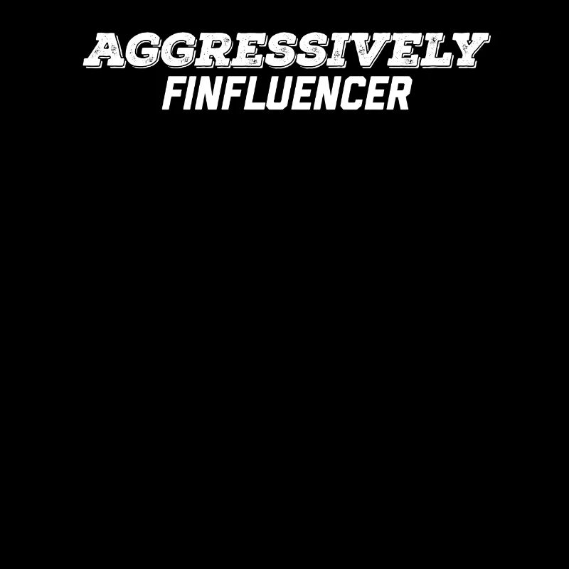 aggressiver Finfluencer
