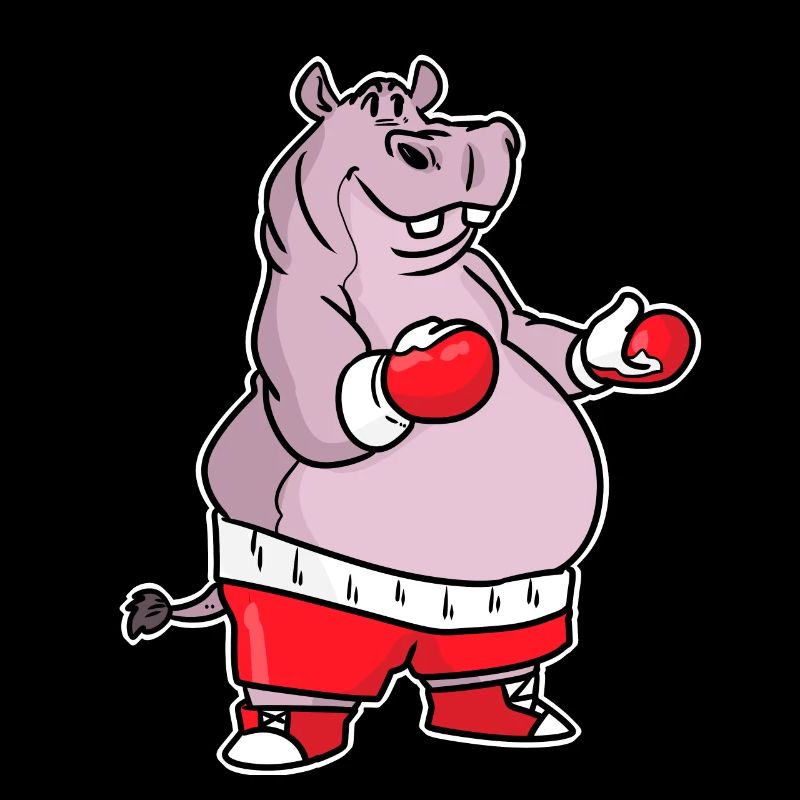 Nilpferd Boxen