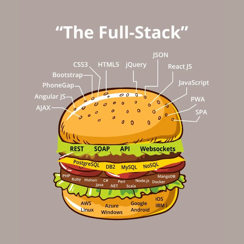 Computer Programmierer Programmierer Software Burger Liebhaber