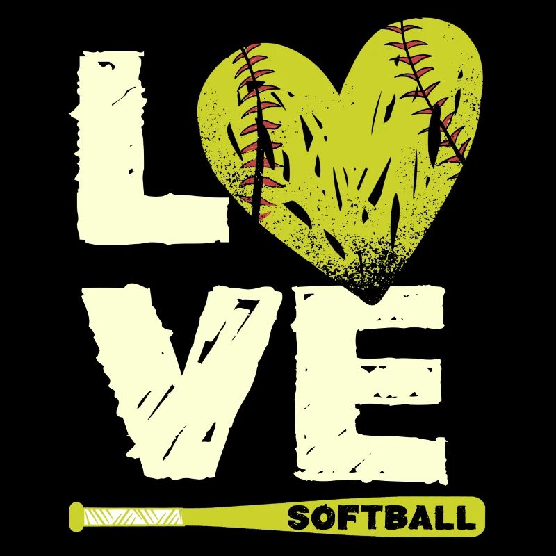 J’aime le softball, le softball