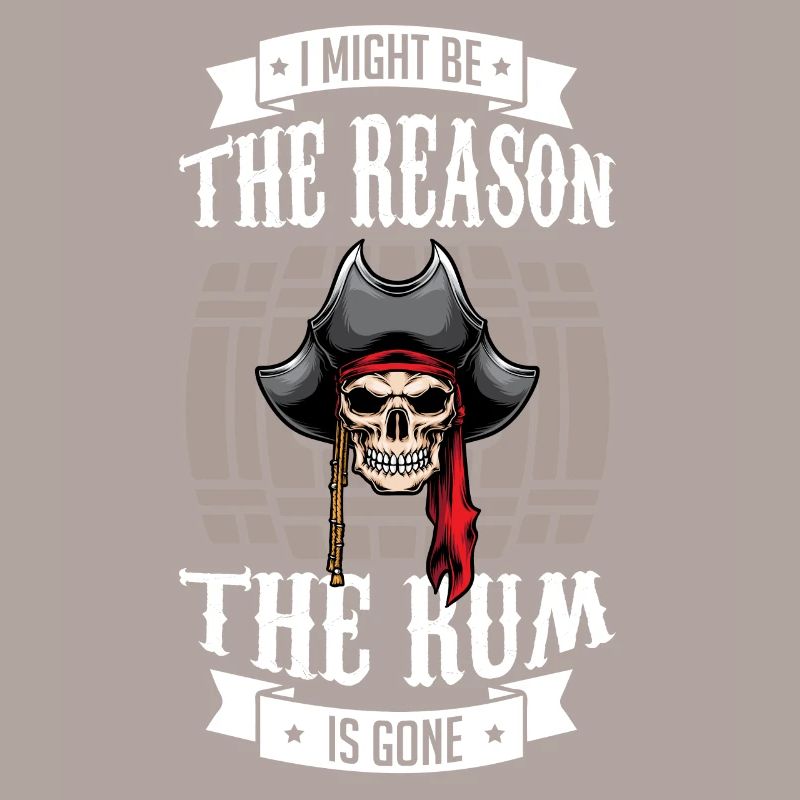 Rum lover, rum, rum drinker pirate