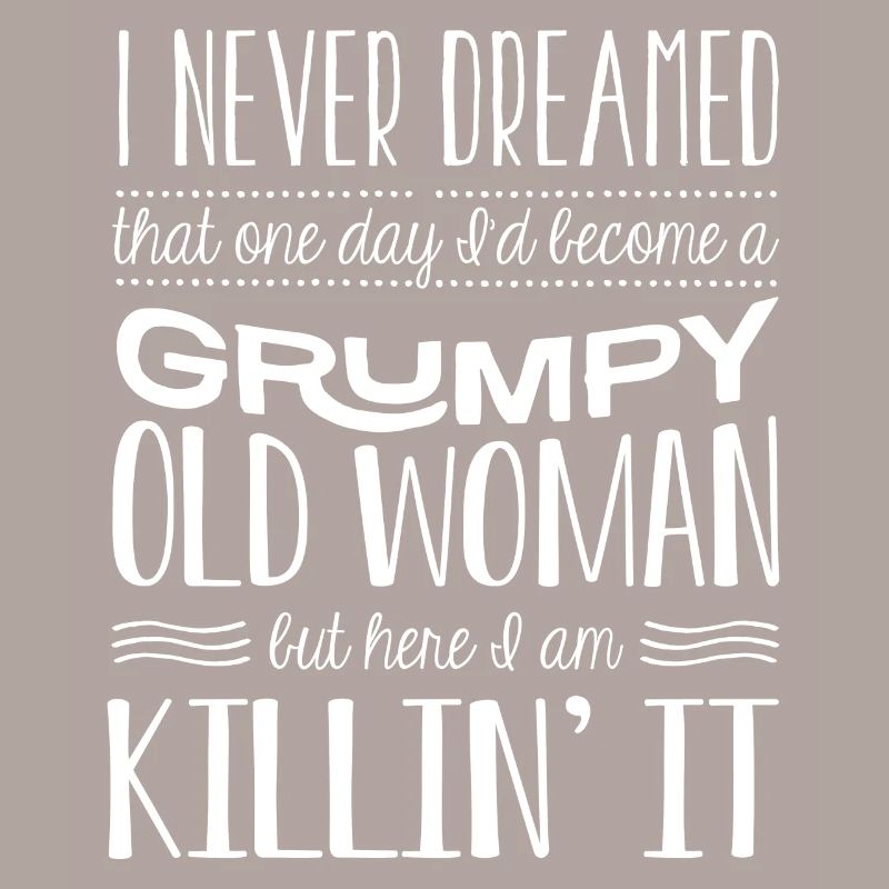 Grumpy old man, here I am