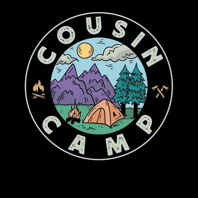 Cousin Camp, Camping Im Freien