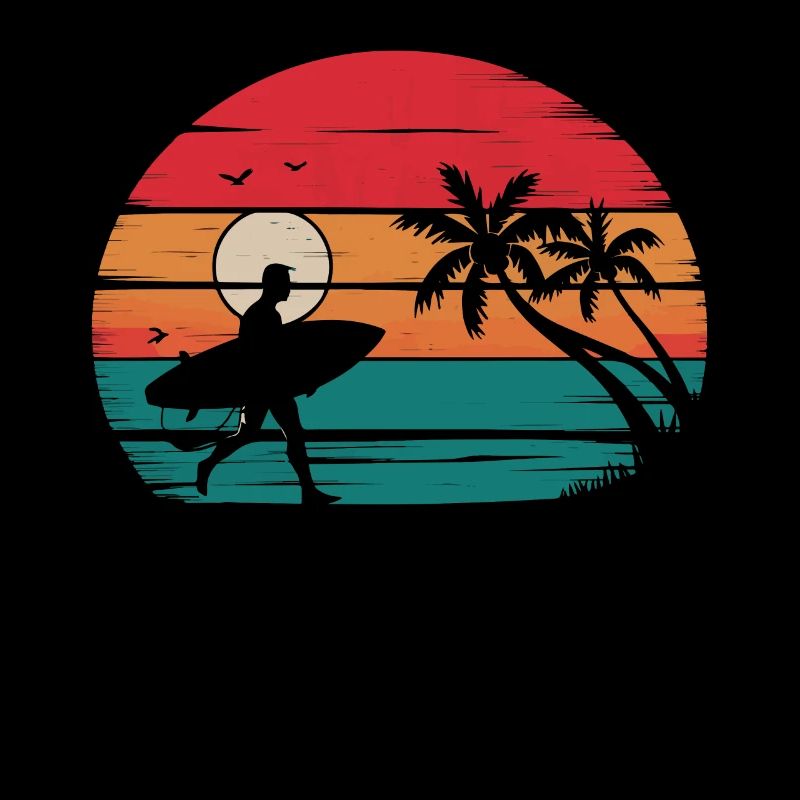 Surf Surfer Planche de surf Surfer Plage