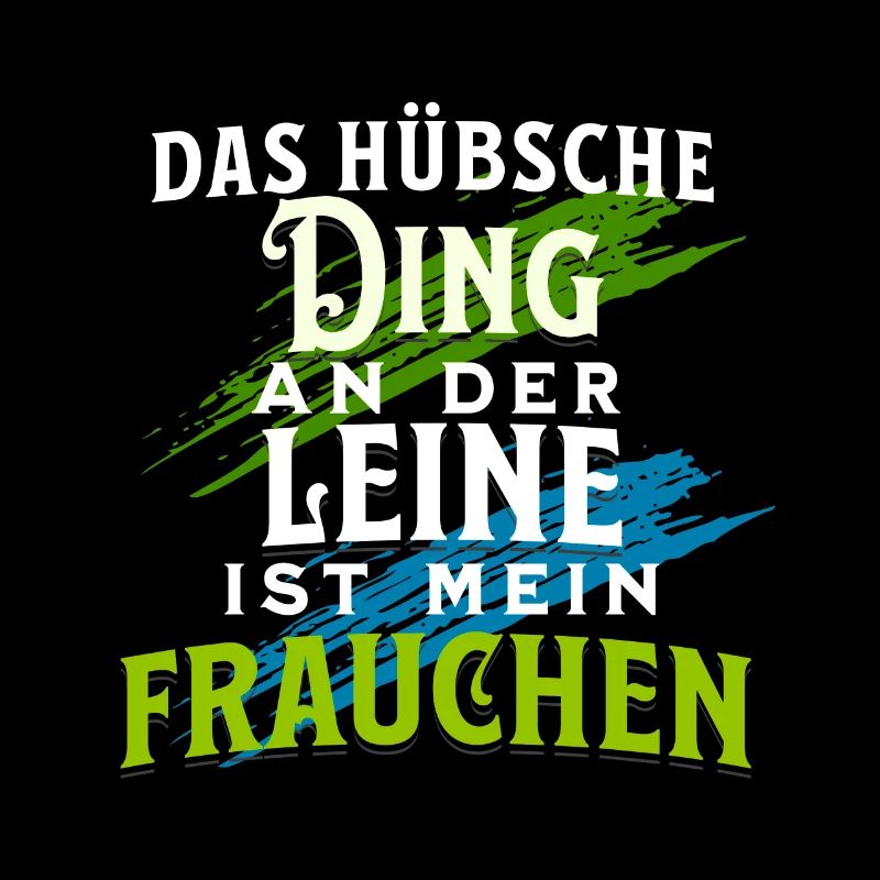 Frauchen geht Gassi mit Hund