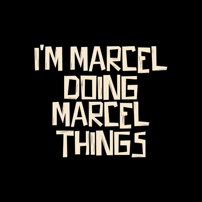 Je suis Marcel en train de faire des choses à Marcel