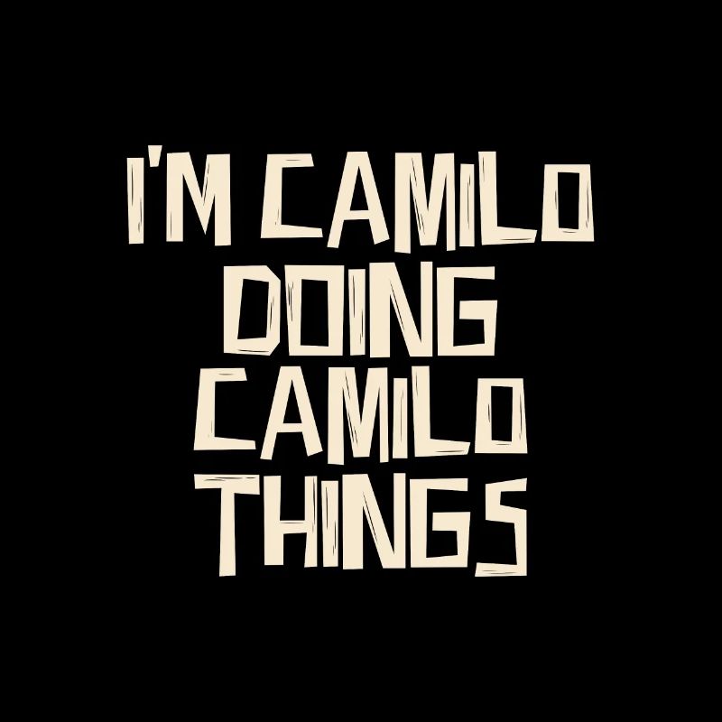 I'm Camilo doing Camilo things