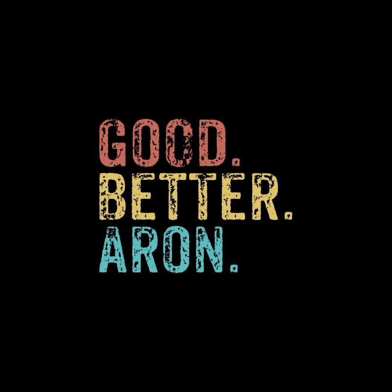 Cool guys are called aron