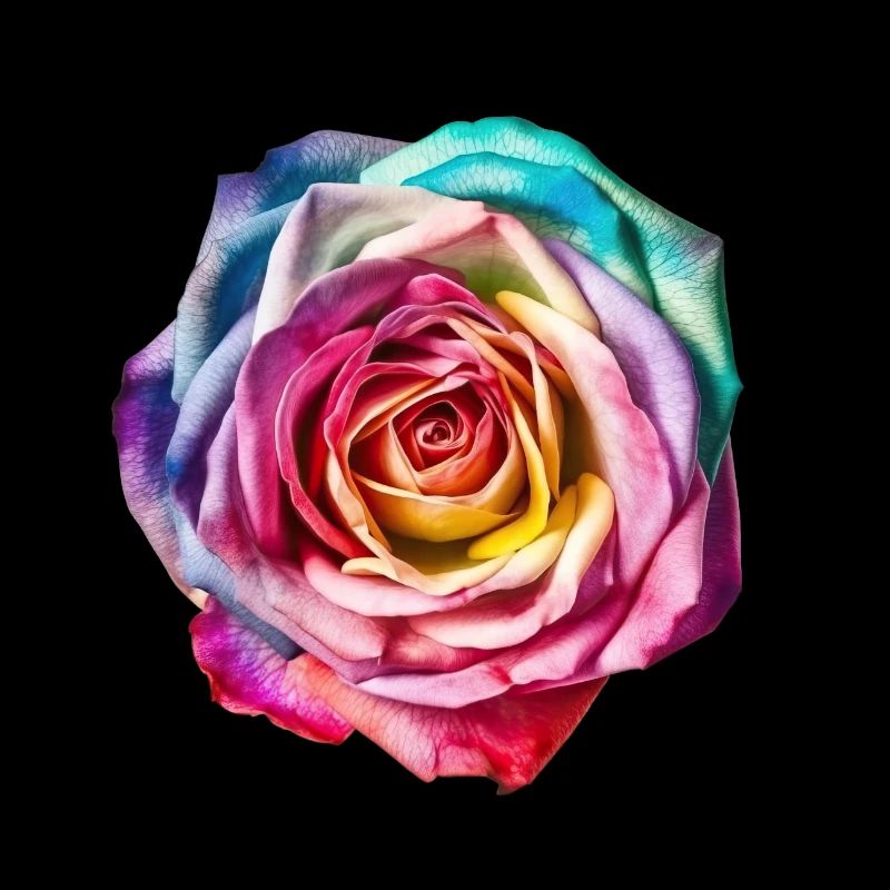 Blumen Rose Bunt Muttertag Valentinstag