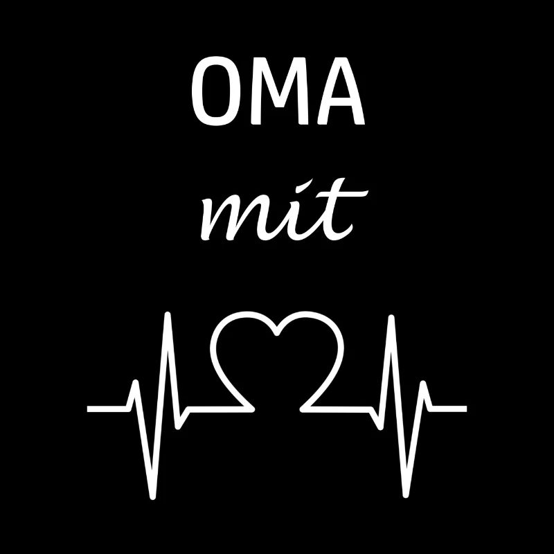 Oma mit Herz