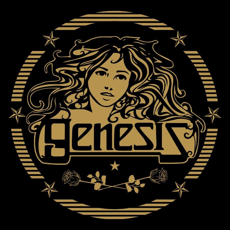 Genesis Golden Logo Circle