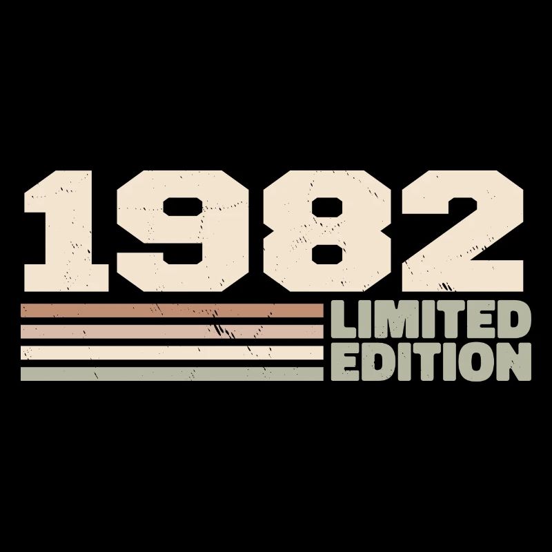 1982 Cadeau Anniversaire 1982 édition limitée 1982
