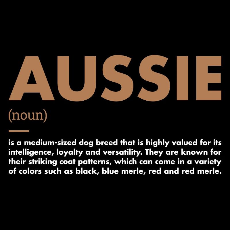 Dog Aussie Definition