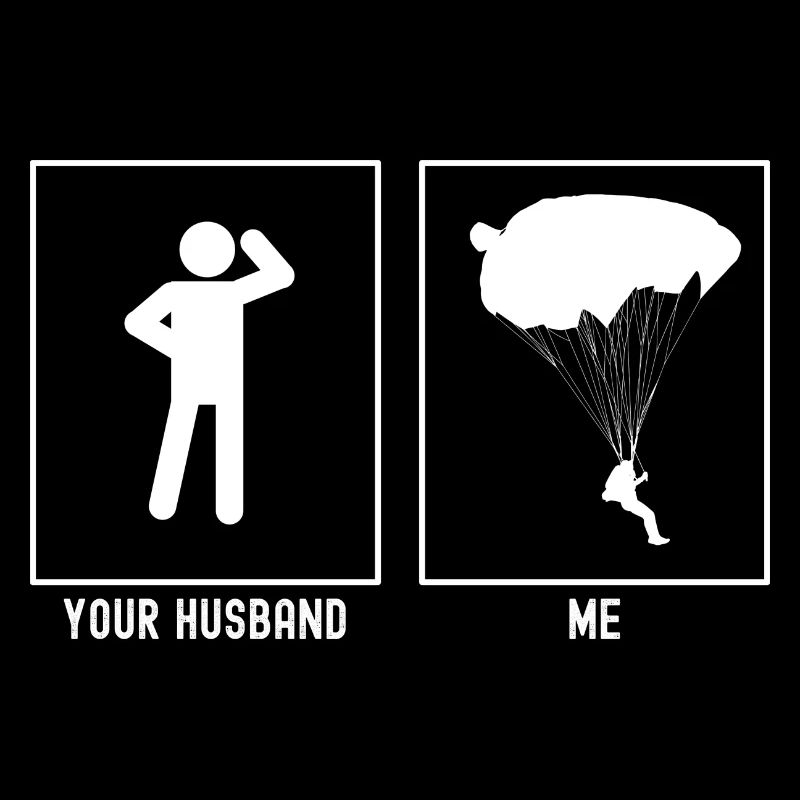 Your husband - Me - Paragliding side view