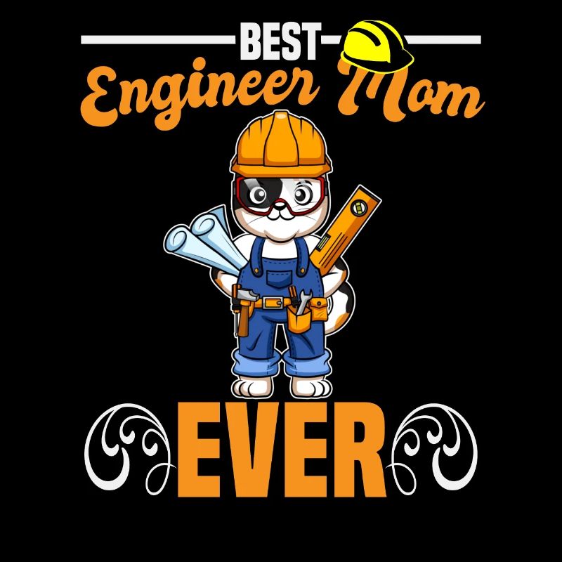 Best Engineer Mom Ever Construction Worker Mommy