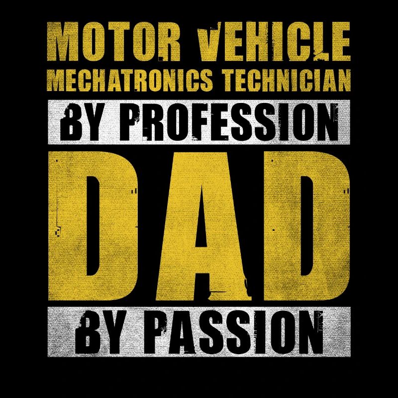 Papa par passion Profession Mécatronique automobile