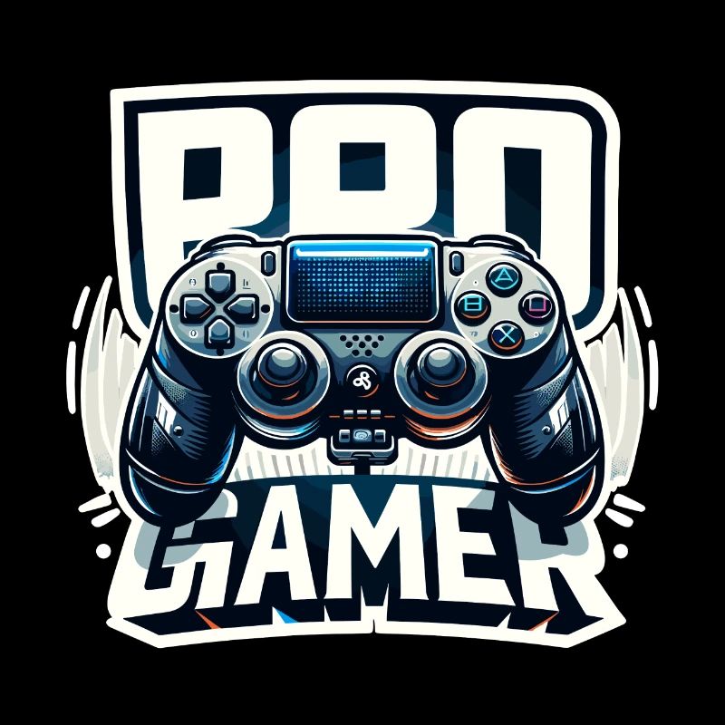 Pro Gamer - Controller Illustration