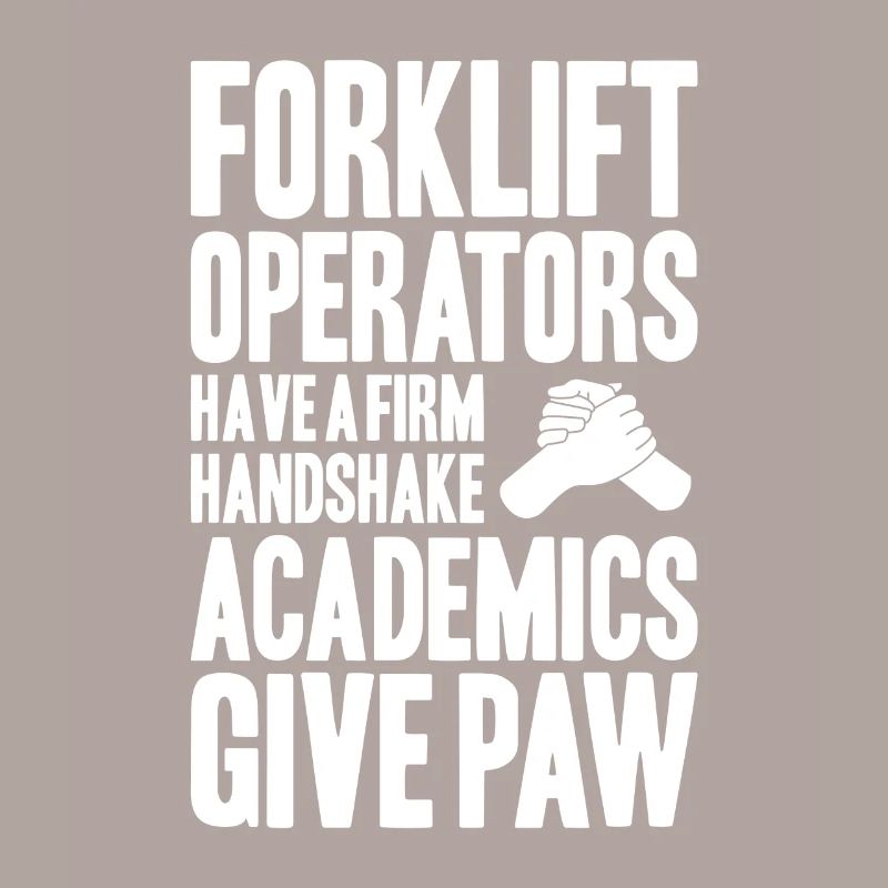 Staplerfahrer Gabelstaplerfahrer Forklift Operator
