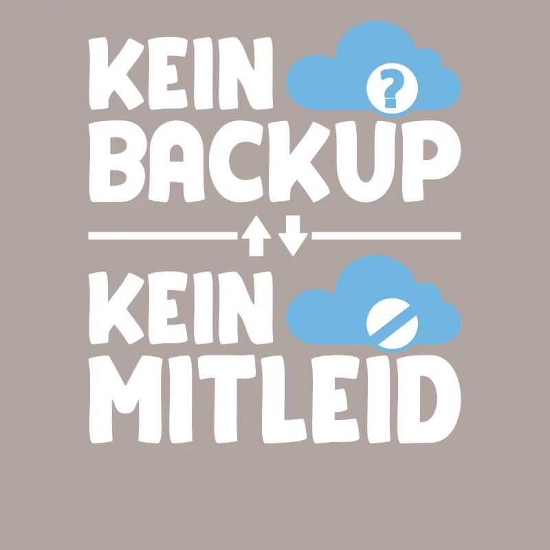 No backup no pity for programmers