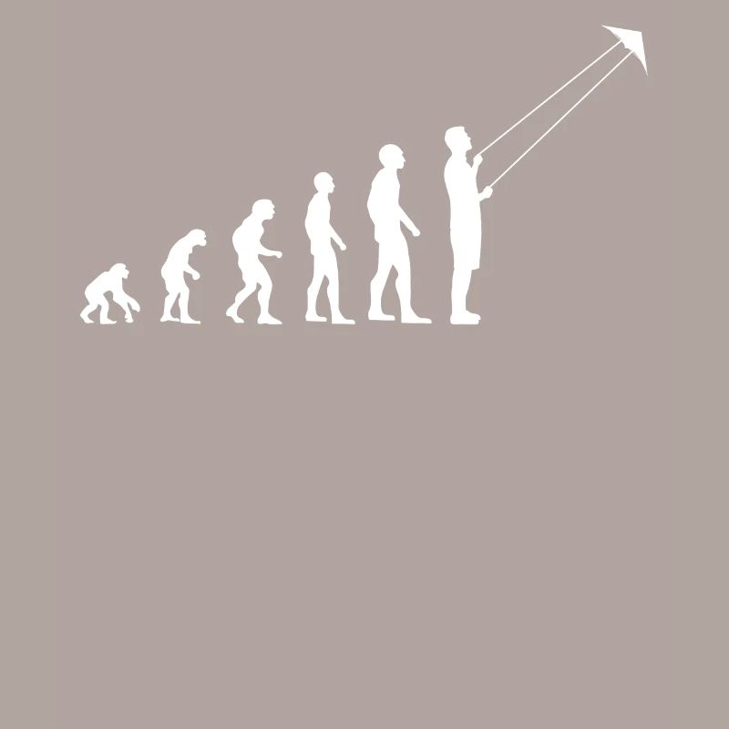 Drachenfliegen Evolution Drachensteigen Geschenk