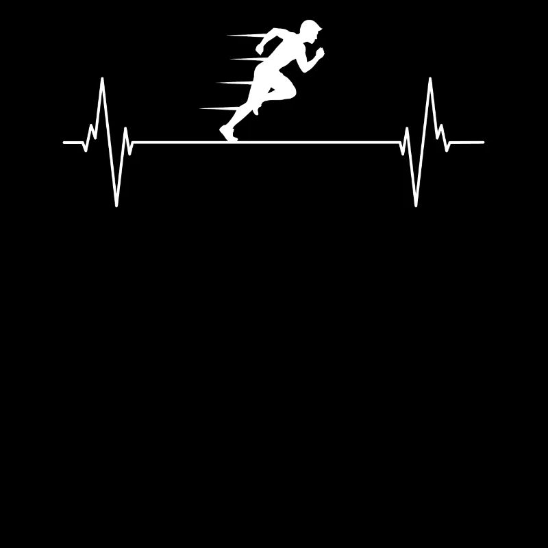 Sprinterherz Puls Leichtathletik EKG