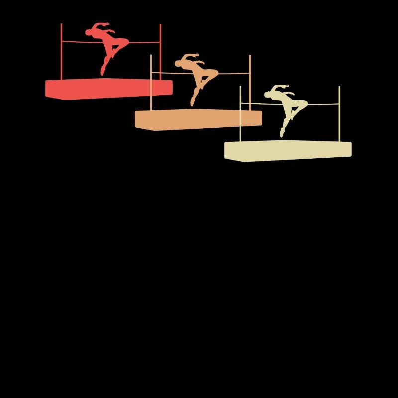 Conception colorée de l’athlète de variété de saut en hauteur