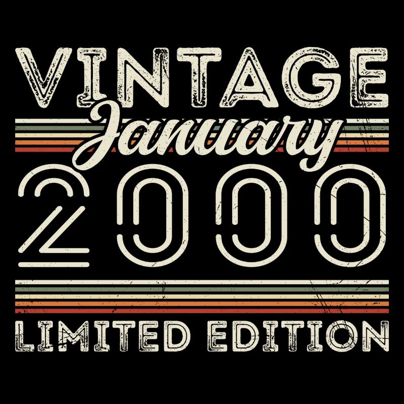 Janvier 2000 Volume 2000 - Anniversaire Janvier 2000