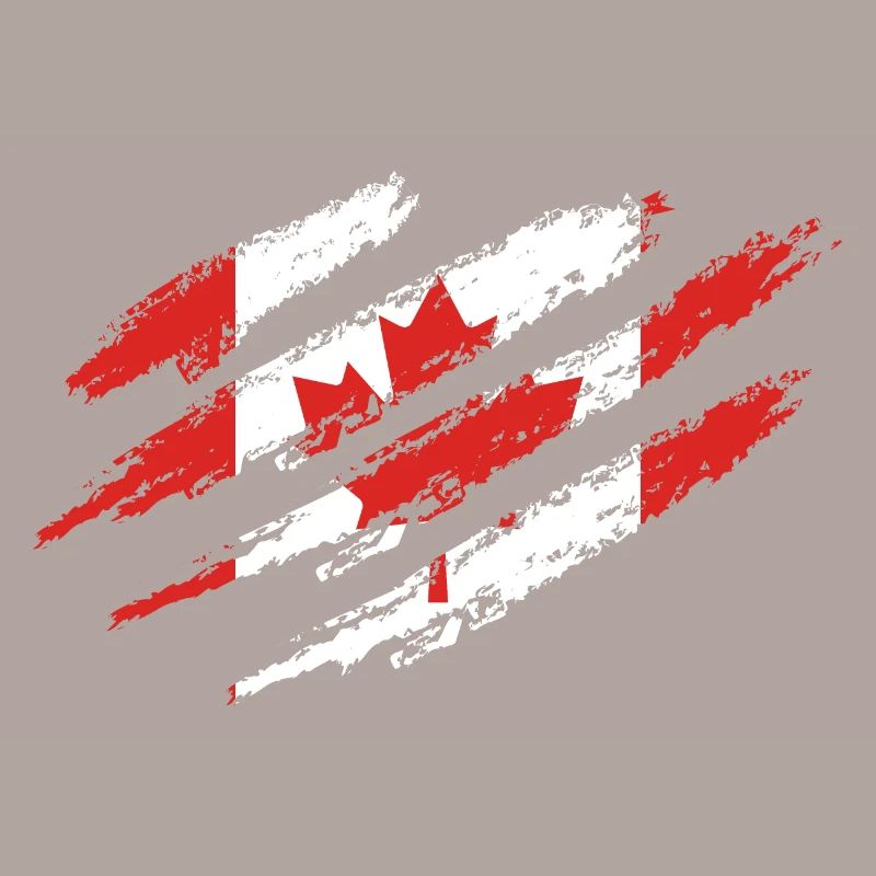 Canada drapeau à gratter feuille d'érable feuille d'érable