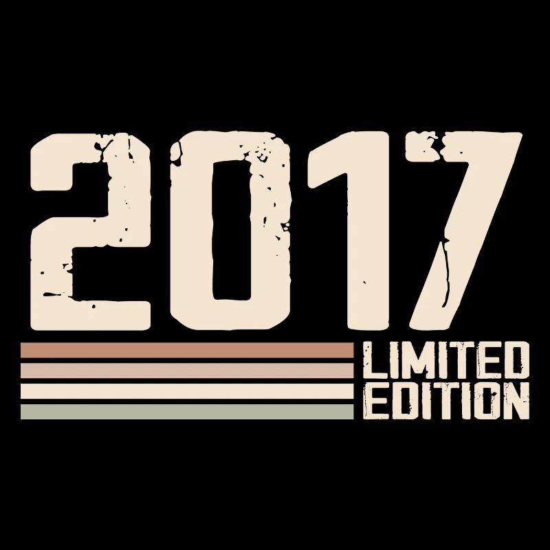 2017 Millésime 2017 Anniversaire 2017 Rétro 2017