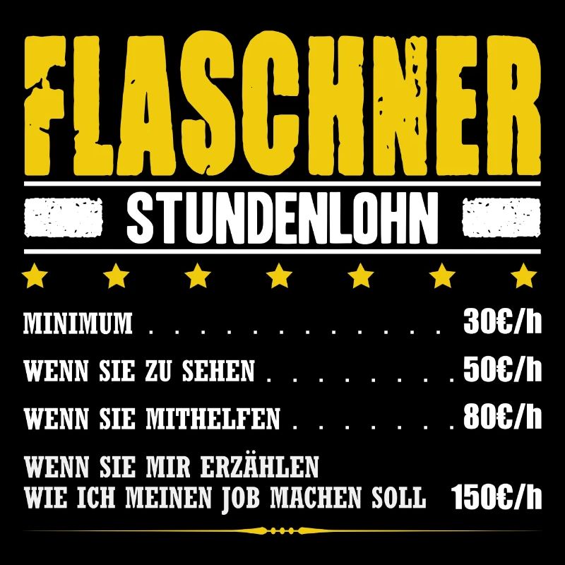 Flaschner Stundenlohn Blechner Spengler Klempner