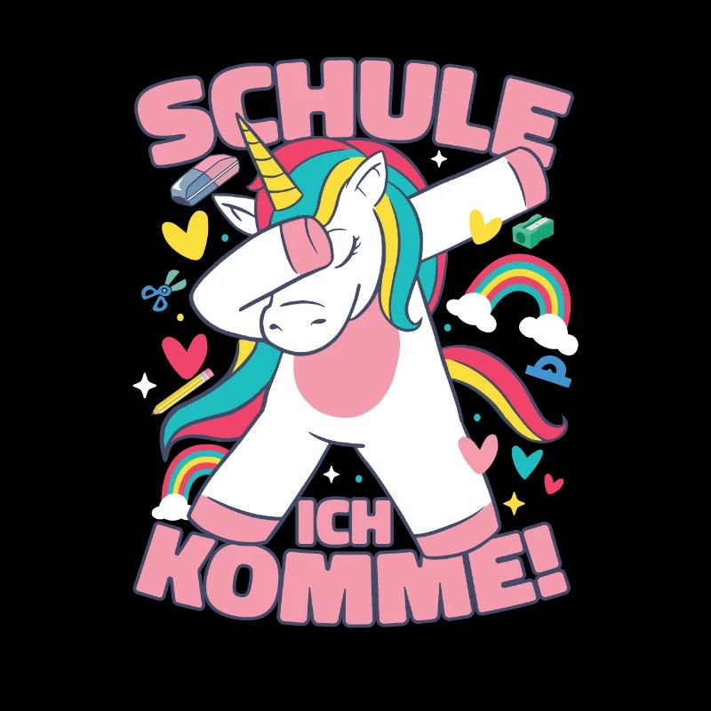 Schule Ich Komme Einhorn