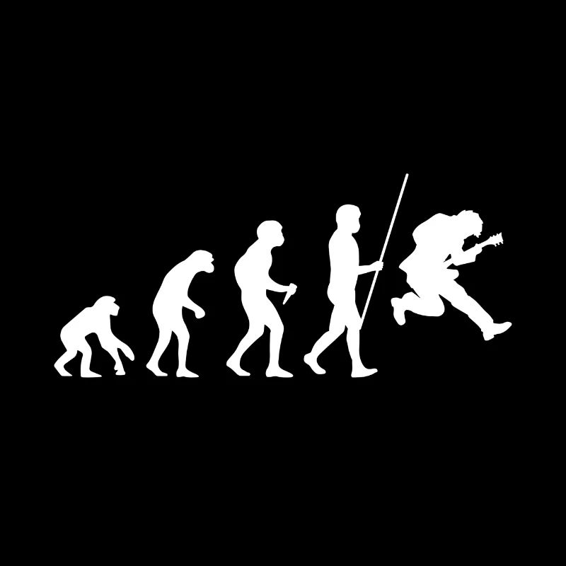 Évolution du guitariste