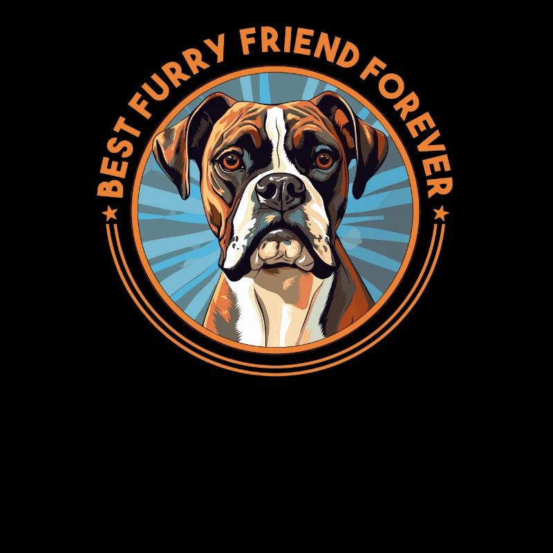 Boxer-Hunderasse Hundehalter lustige Sprüche