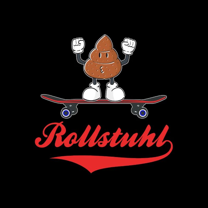 Rollstuhl Skateboard