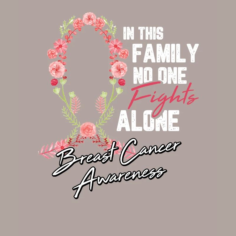 Brustkrebs Schleife Blume Kampf Chemo Geschenk