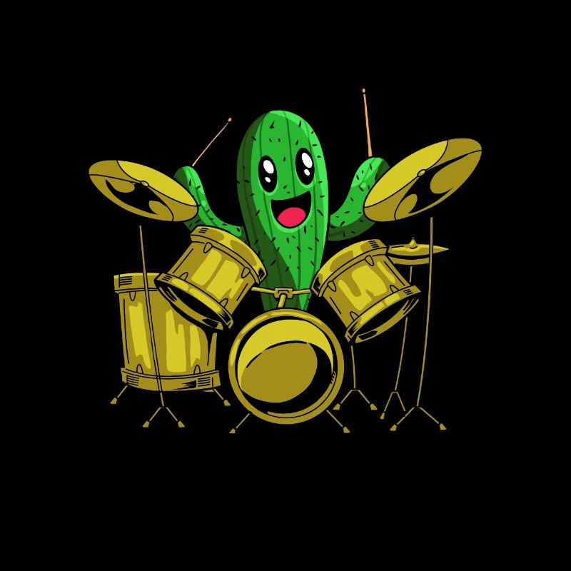 Drums Drummer Drummer Cactus