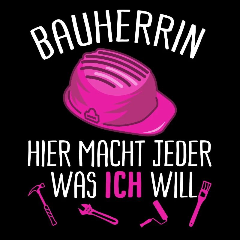 Bauherrin Lustiger Spruch Geschenk Geschenkidee