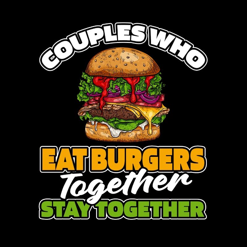 Burger Hamburger Paar