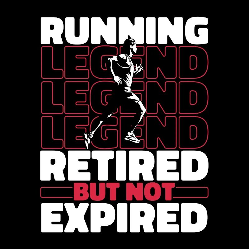 Runner Jogger Runner Running in Retirement