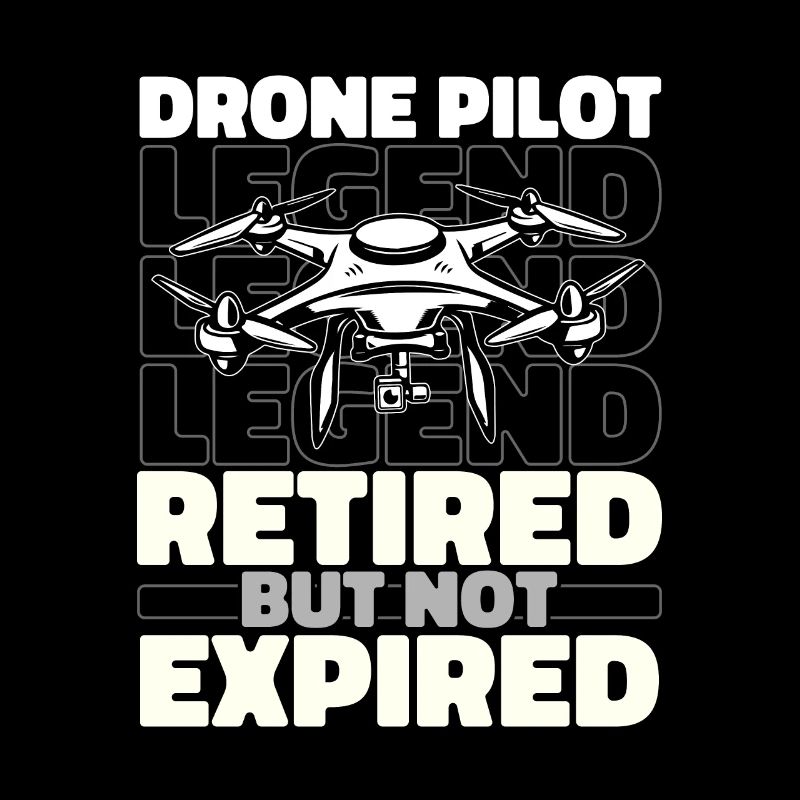 Drone Quadcopter retiré