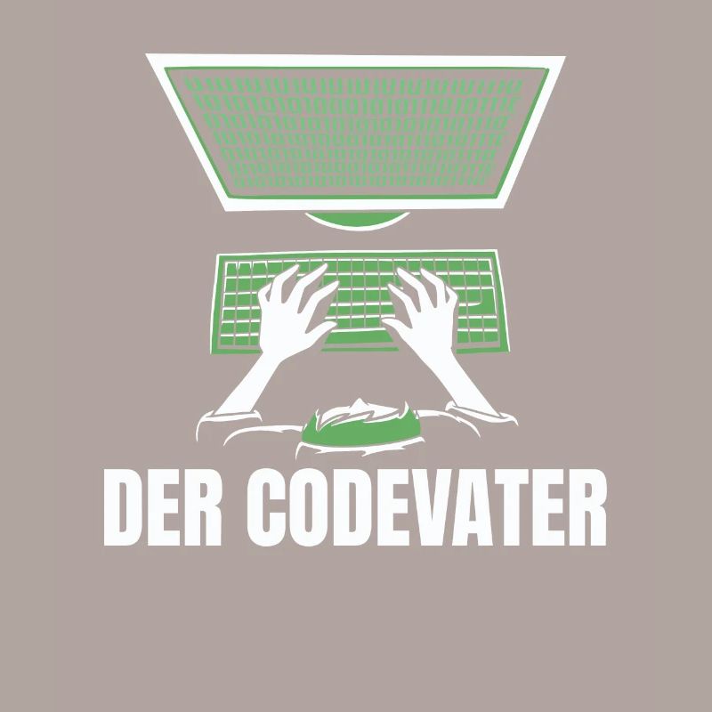 Entwickler Coder Programmierer Vater
