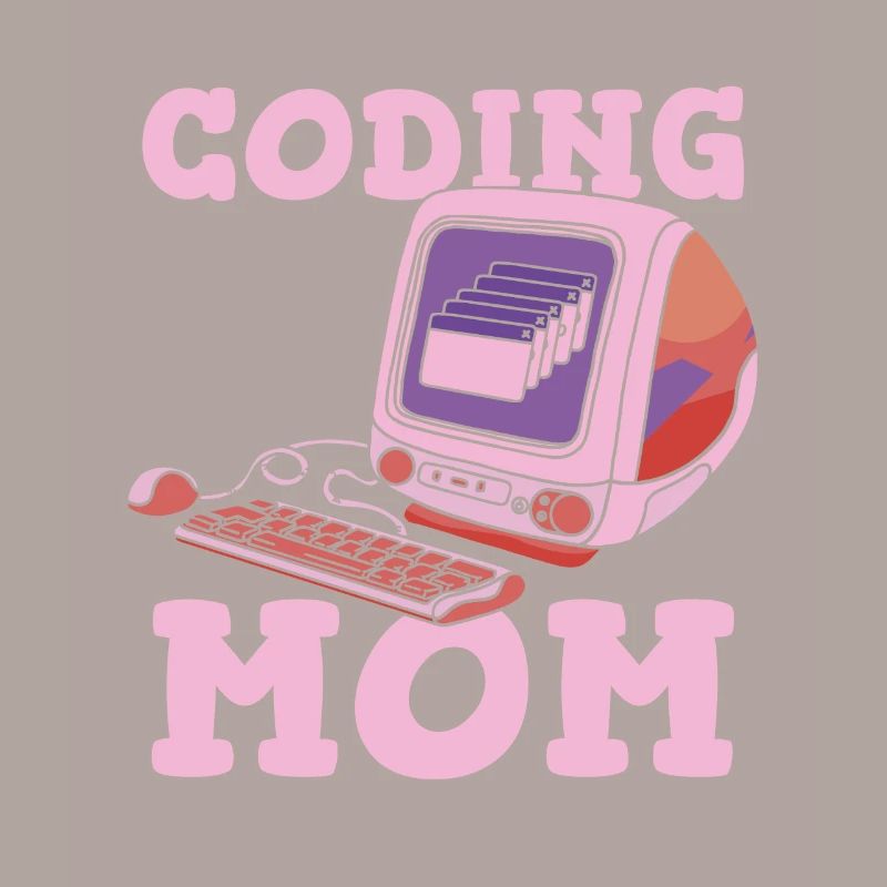 Développeur Coder Programmeur Mère