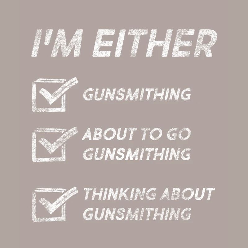 Funny Gunsmithing Firearms Constructor & Worker