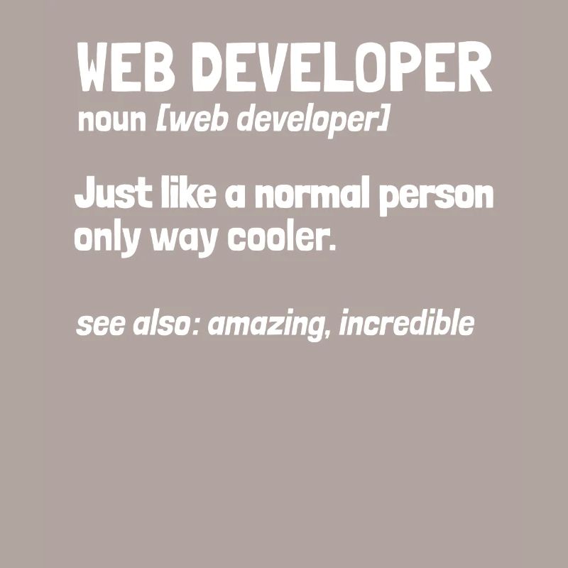 Web Entwickler Webdeveloper
