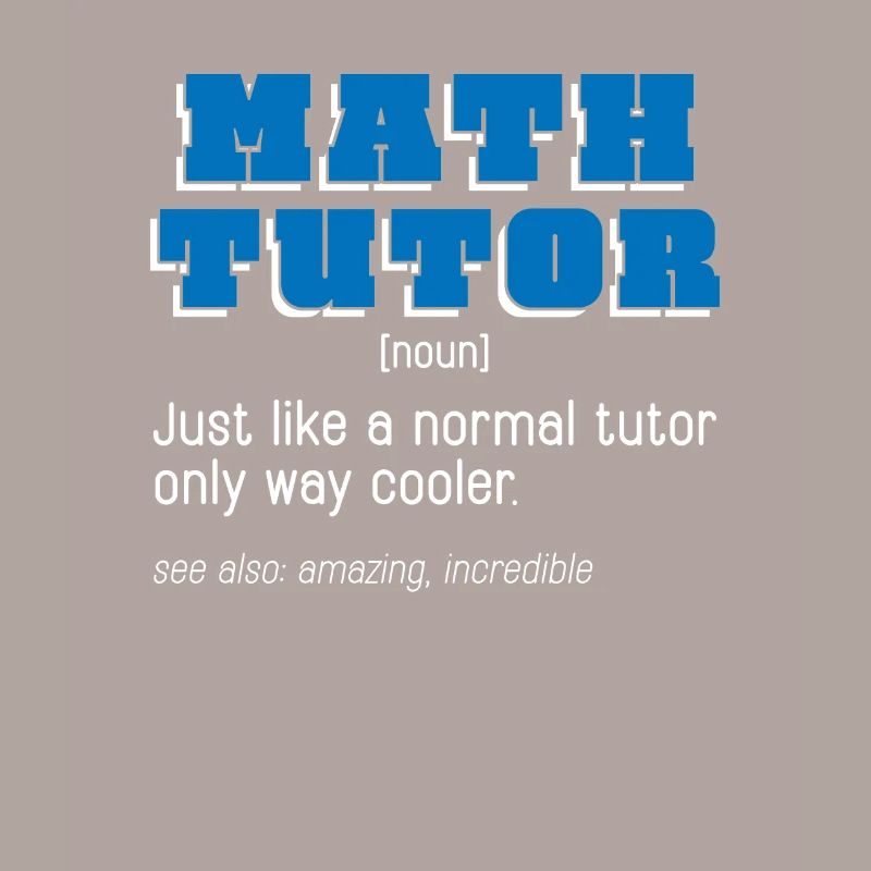Mathelehrer Mathe Lehrer Tutor