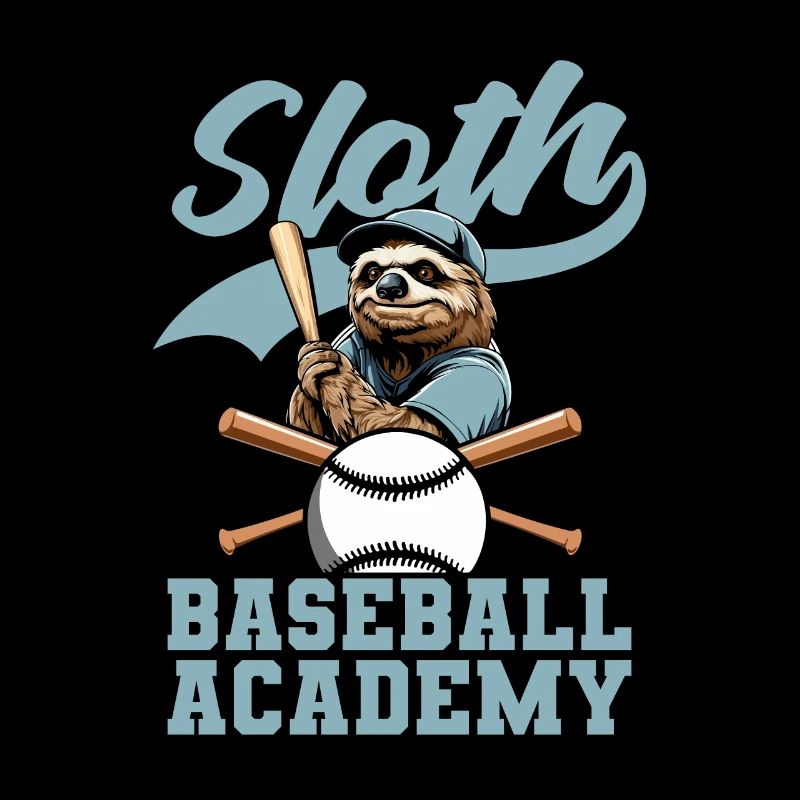 Sloth Cool Sloth Baseball