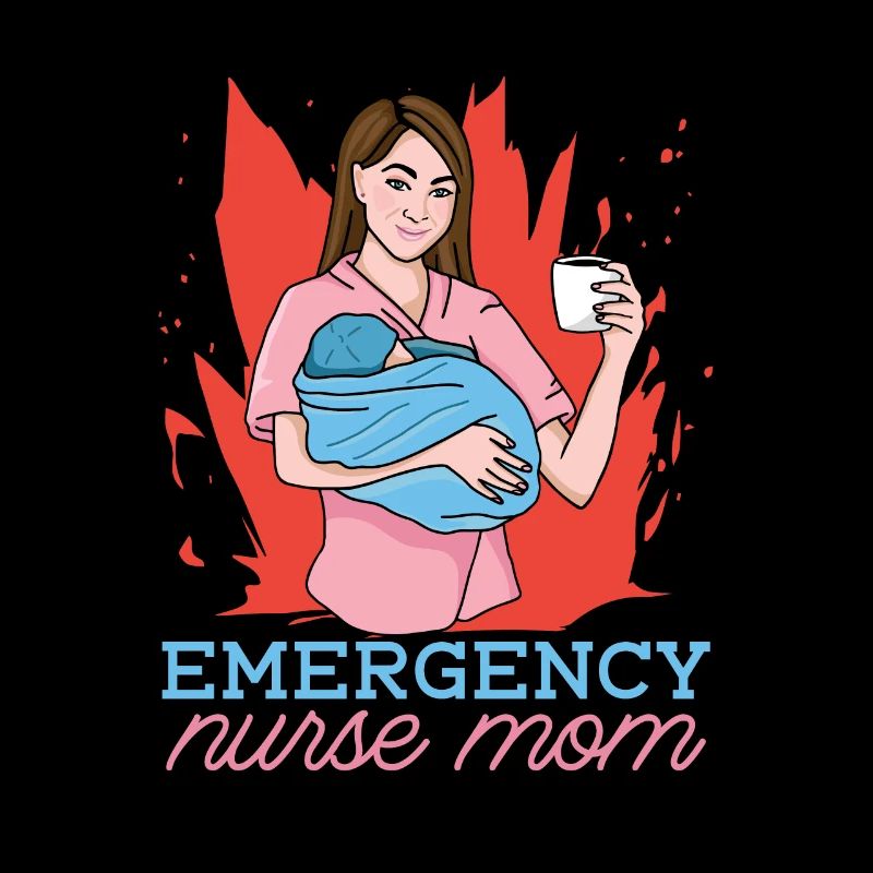 Krankenschwester Mutter Notfall Krankenschwester