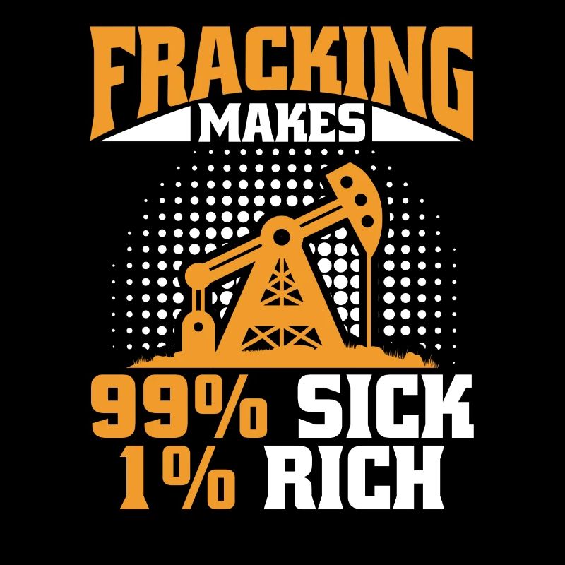 Ölfeld Bohrinsel Fracking