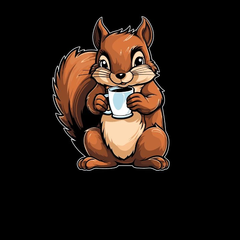 Eichhörnchen Kaffee