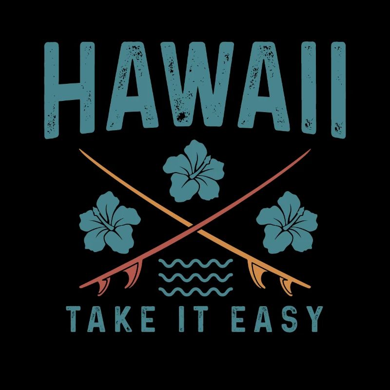 Souvenir de surfeur Aloha d’Hawaï